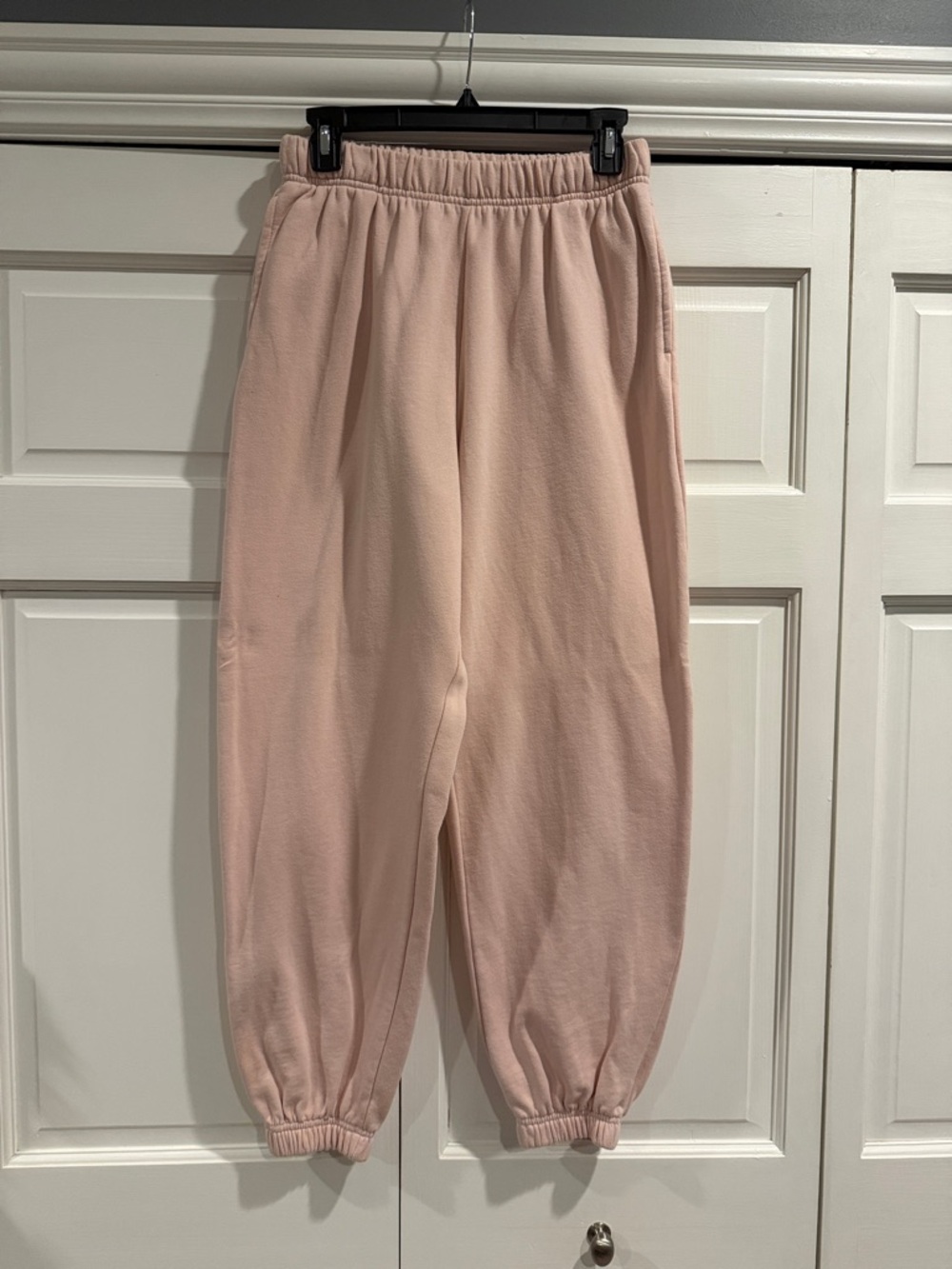 Garage Blush Pink Girls' Elastic-Waist Jogger Sweatpants